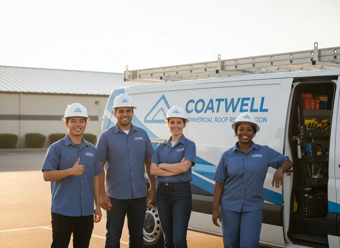 Commercial roof coating company in Prince Frederick, MD